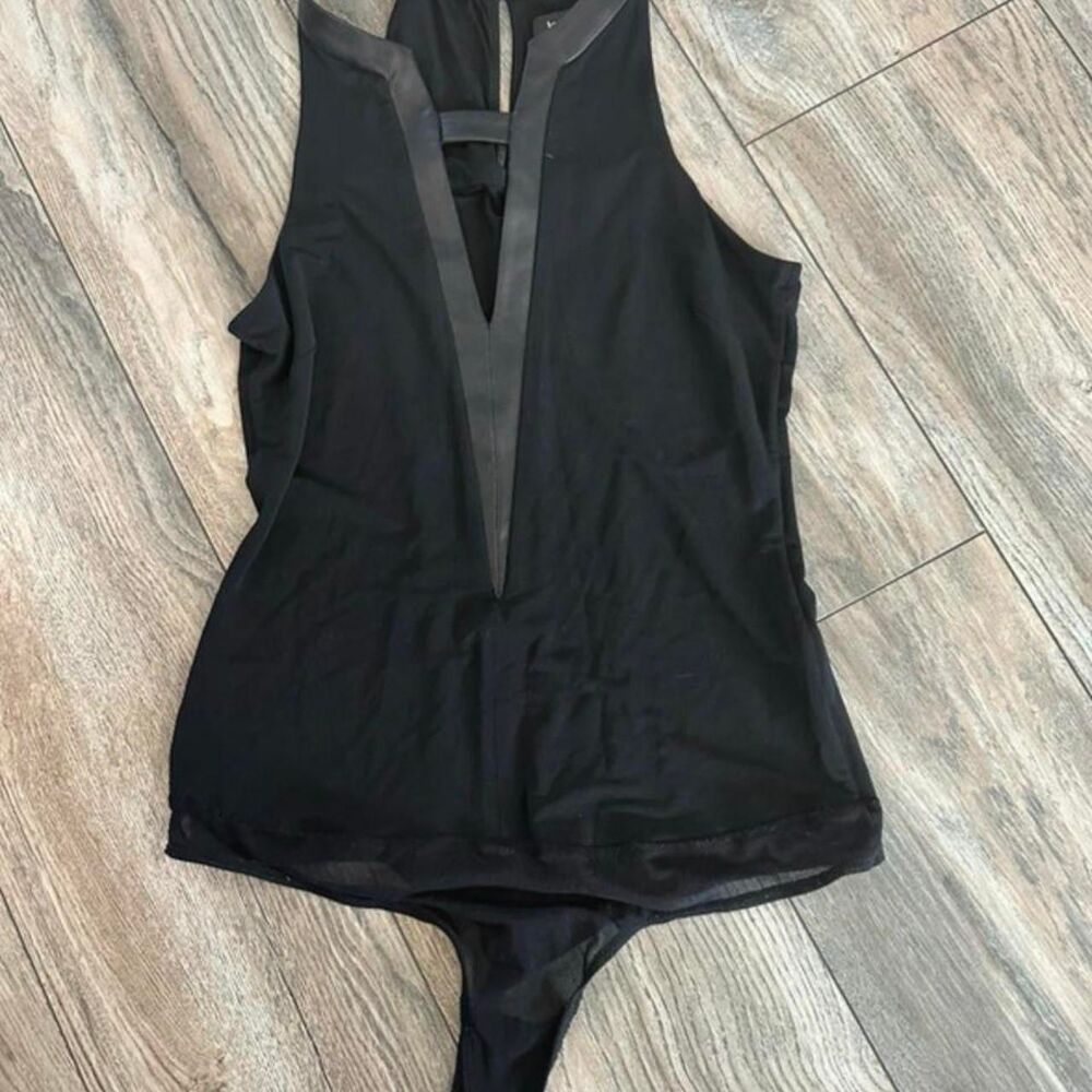 Bebe Women's Black Bodysuit